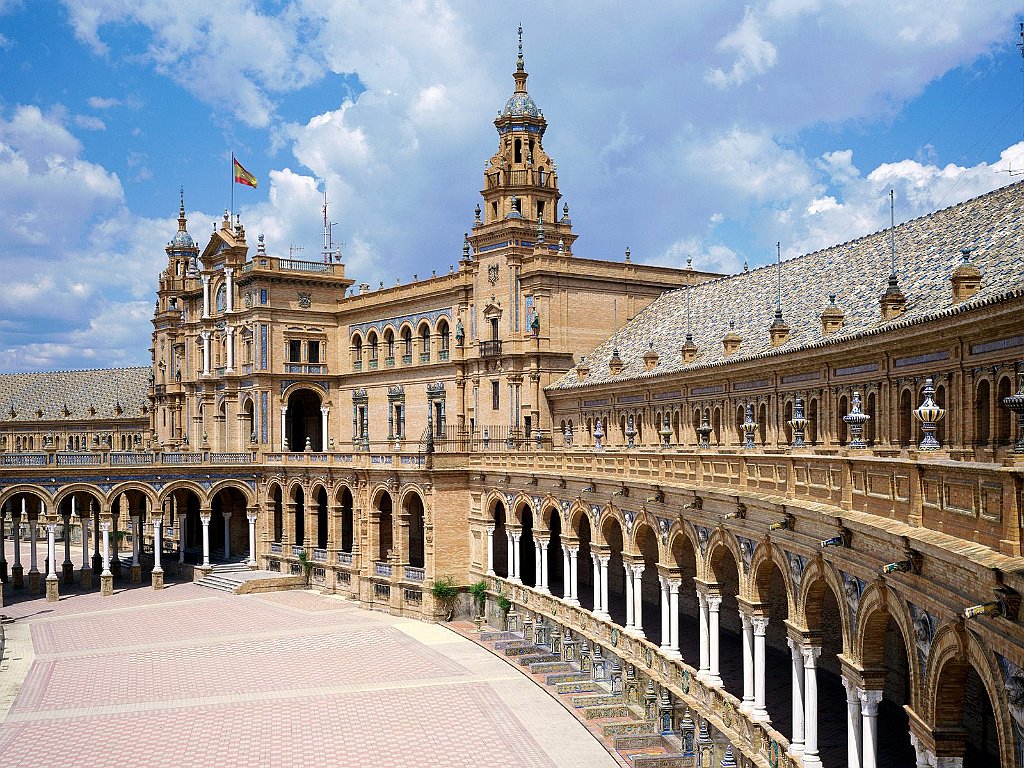 Plaza de Espana, Seville, Spain